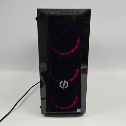 CyberPower Custom PC Core i5-9400F 2.90GHz 8GB RAM 256GB SSD GeForce GTX 1660