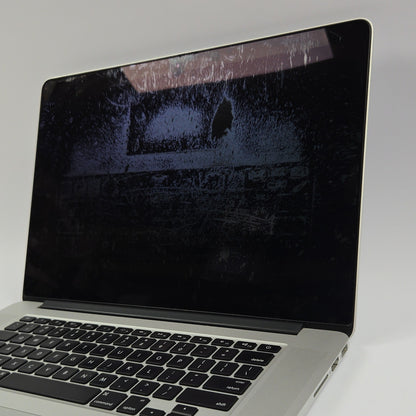 2014 MacBook Pro 15" i7 2.2GHz 16GB RAM 250GB Silver A1398 Screen Issue