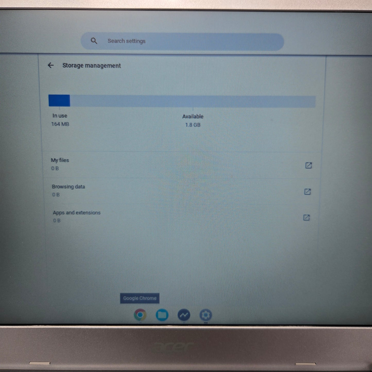 Acer Chromebook 315 CB315-2H 15.6" A4-9120e 1.6GHz 4GB RAM 32GB SSD