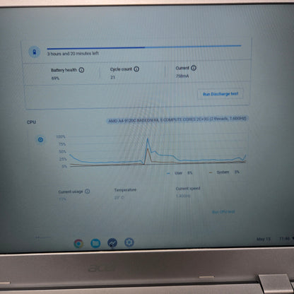 Acer Chromebook 315 CB315-2H 15.6" A4-9120e 1.6GHz 4GB RAM 32GB SSD