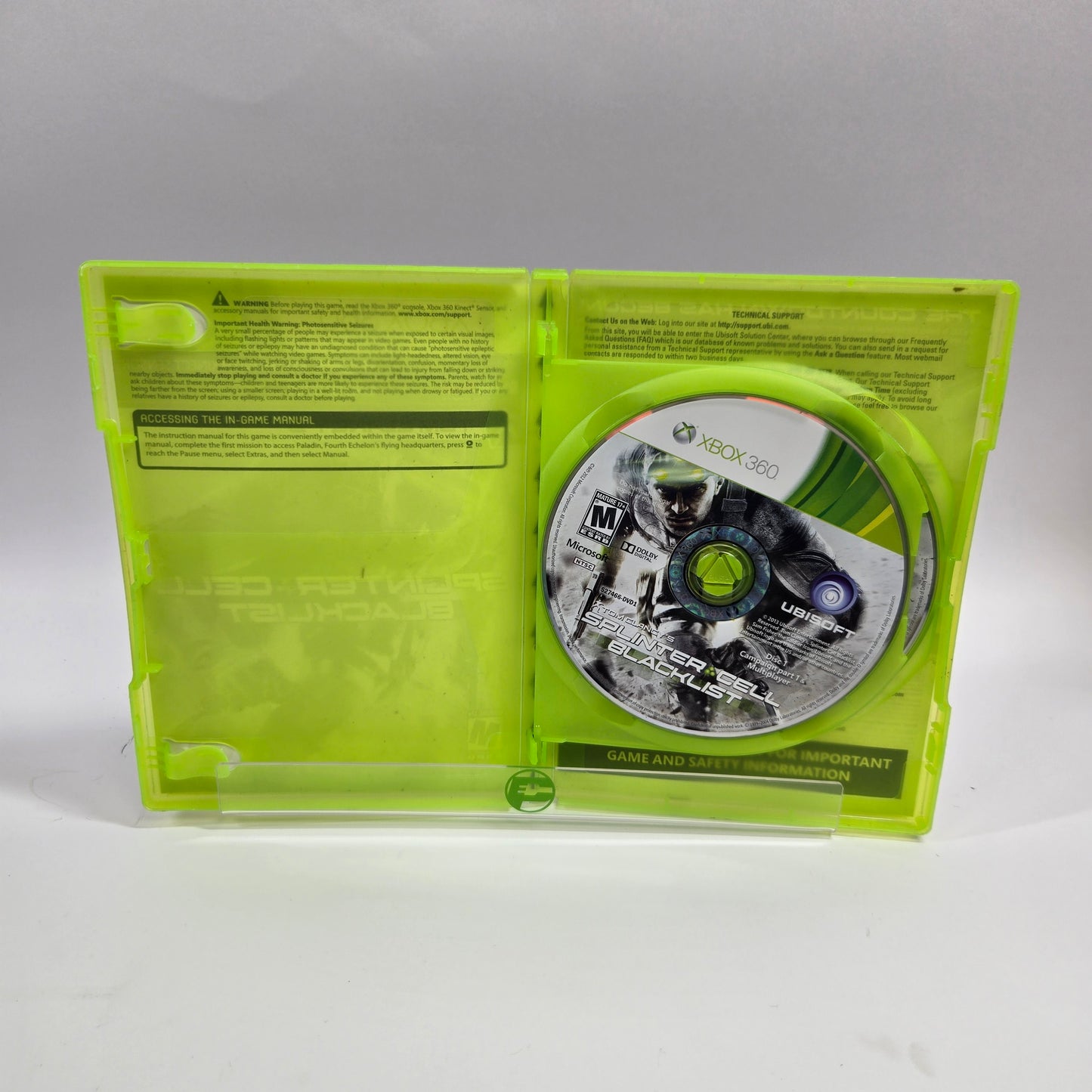 Splinter Cell: Blacklist (Microsoft Xbox 360, 2013)