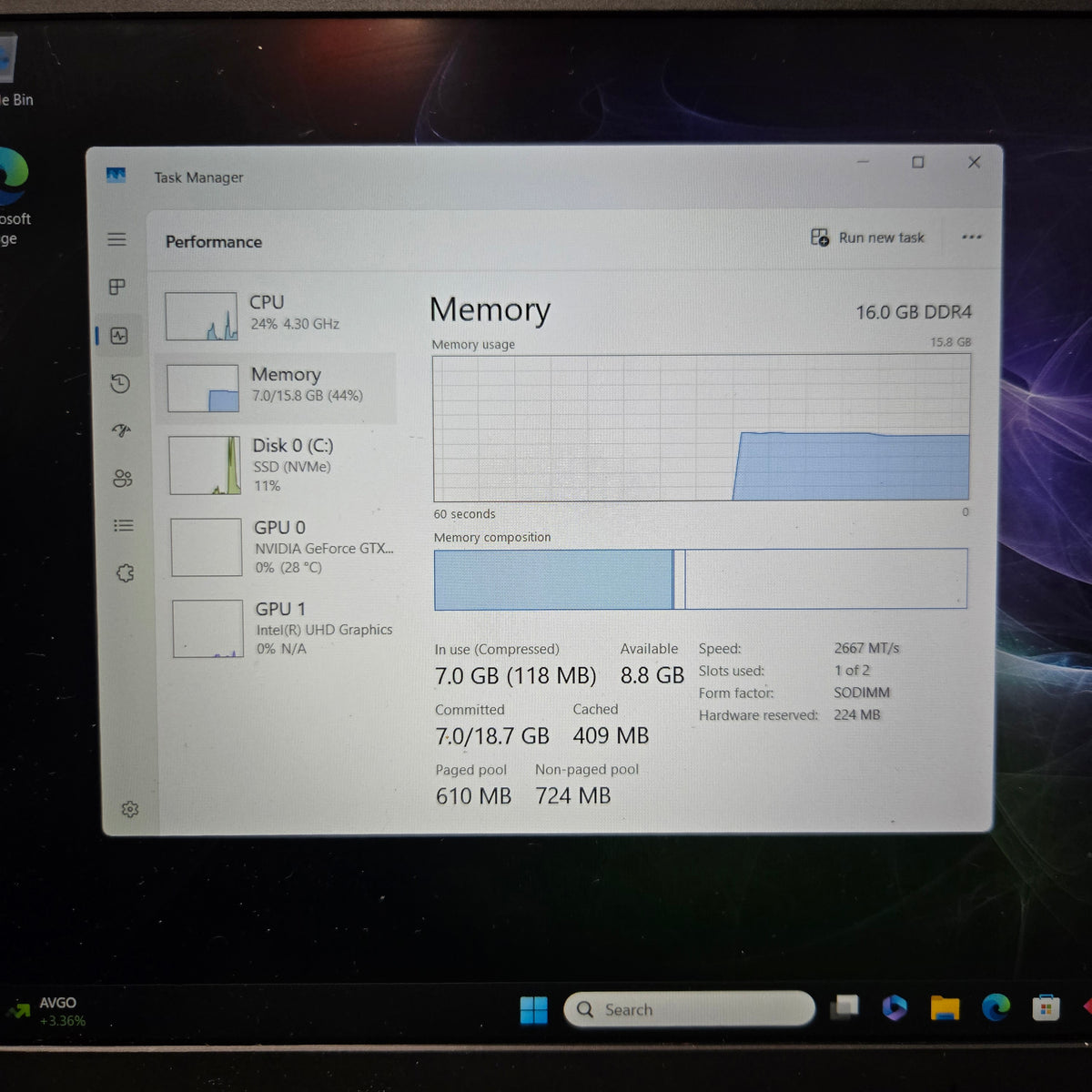 HP Pavilion Gaming 15-dk1056wm 15.6" i5-10300H 16GB RAM 256GB SSD GTX 1650